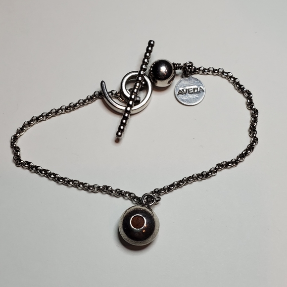Vintage Aveda Sterling Essential Oil Bracelet - Picture 3 of 6